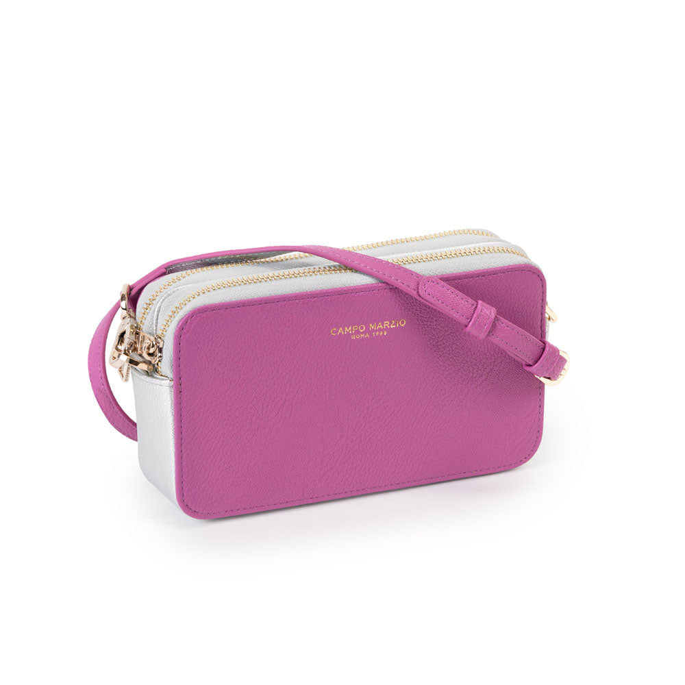 Chloe Mini Bag - Mauve Silver