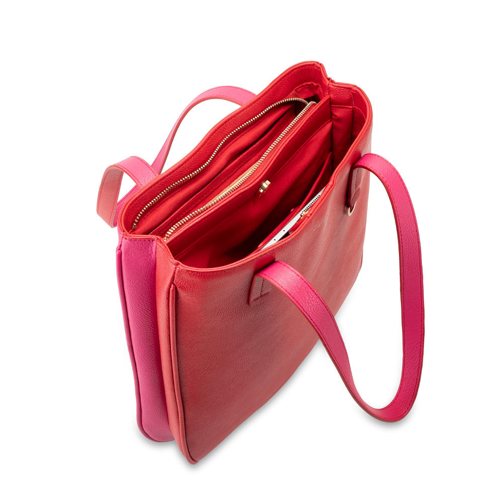 Helena Shoulder Bag - Cherry Red