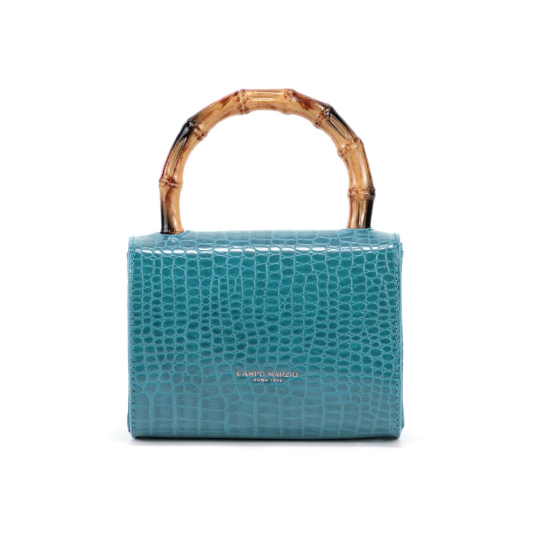 Bamboo Mini Bag - Blue Jeans