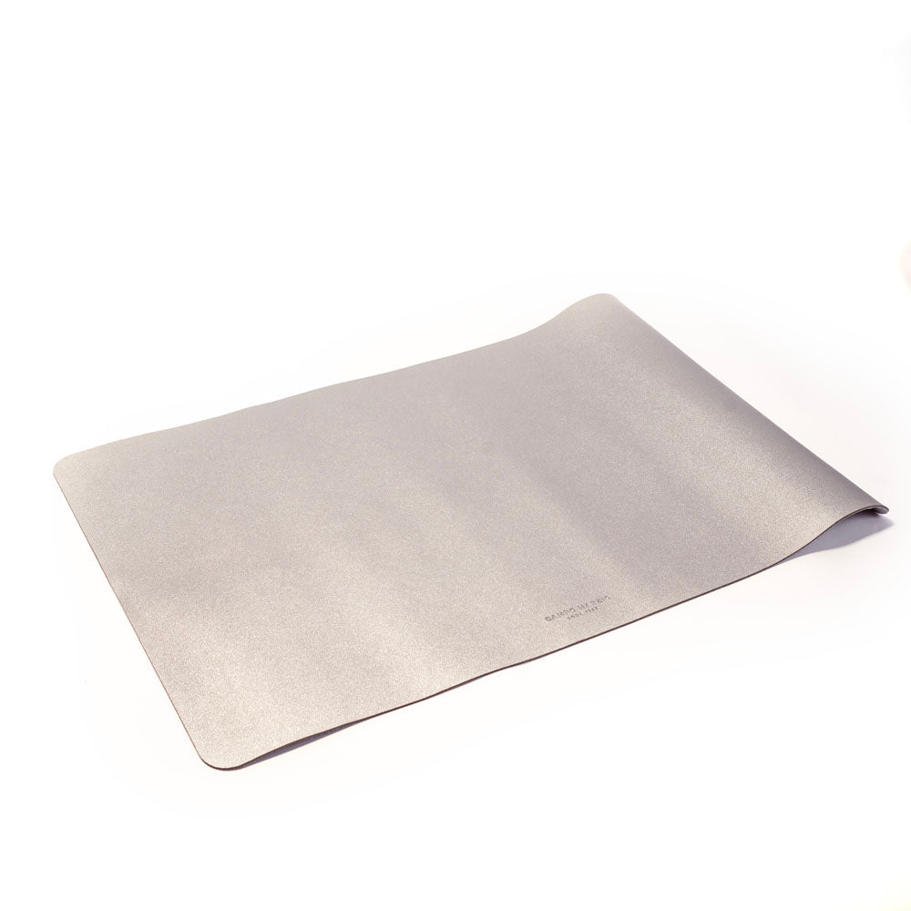 Karl Desk Pad Silver