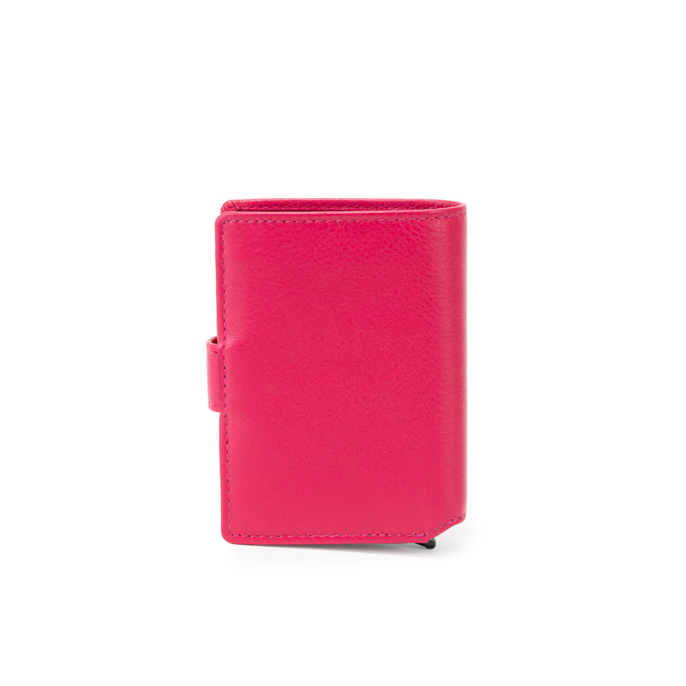 Axel Card Holder - Fuchsia Pink Flame Scarlet Red