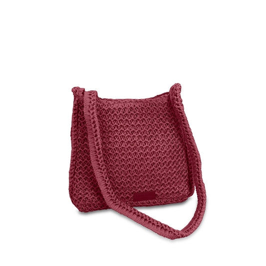 Morgana Shoulder Bag Ruby Wine
