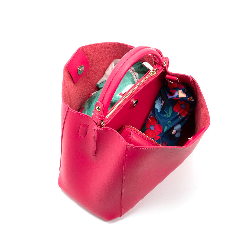 Calypso Handbag - Fuchsia Pink