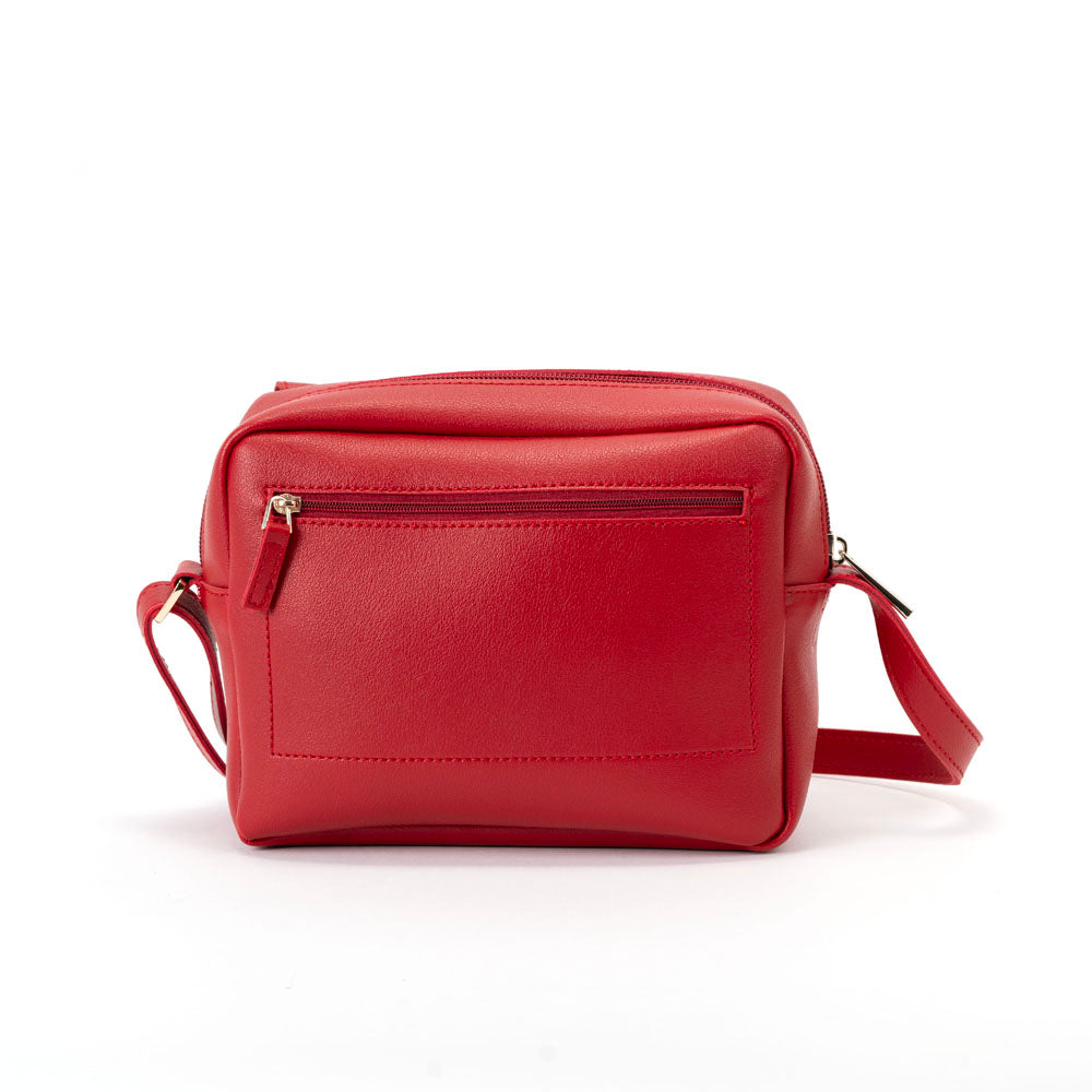 Adele Camera Bag - Cherry Red