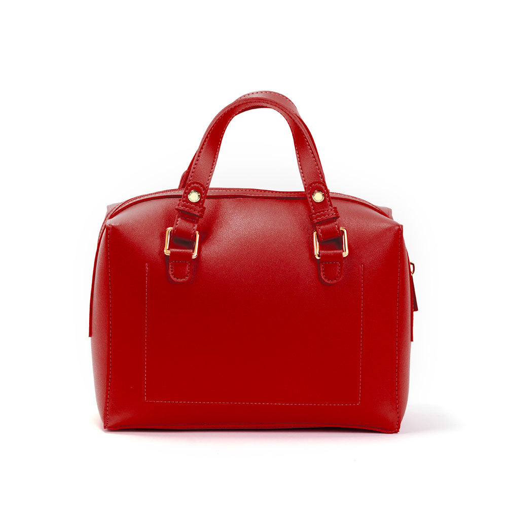 Edith Bowling Bag - Cherry Red