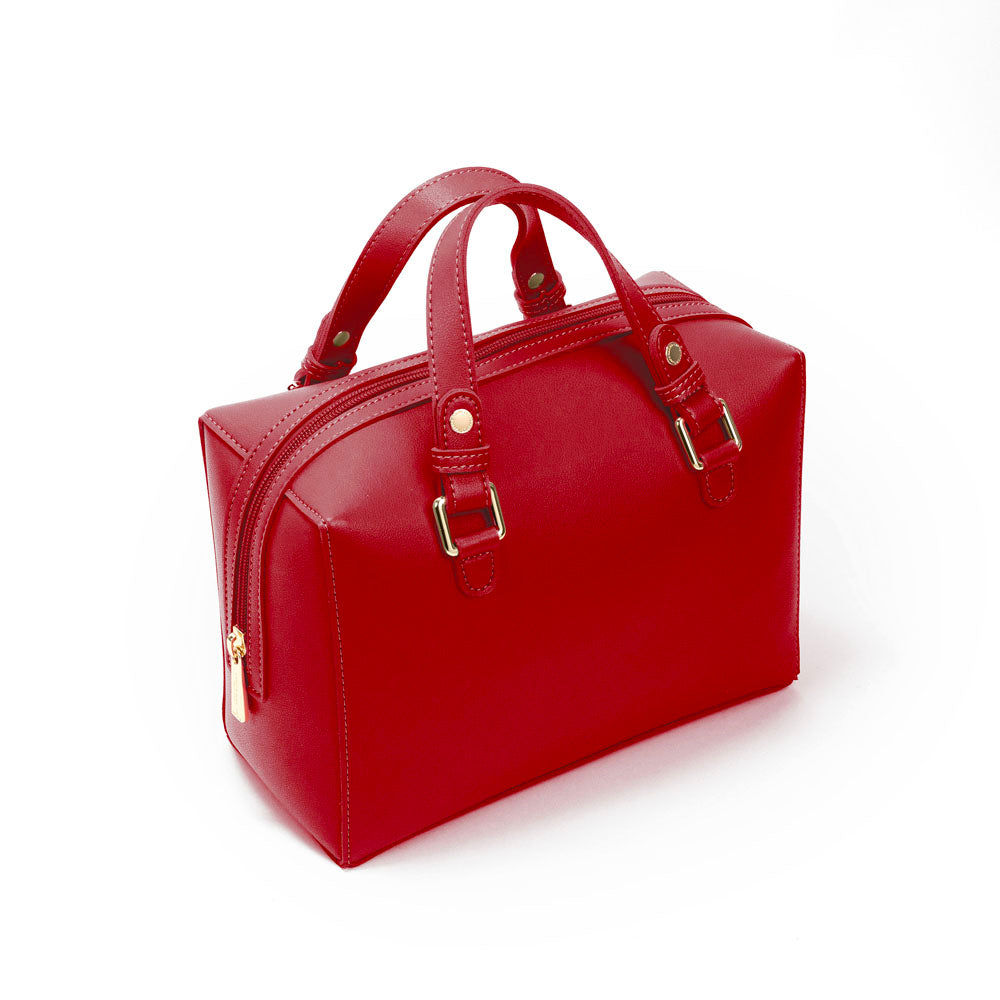 Edith Bowling Bag - Cherry Red