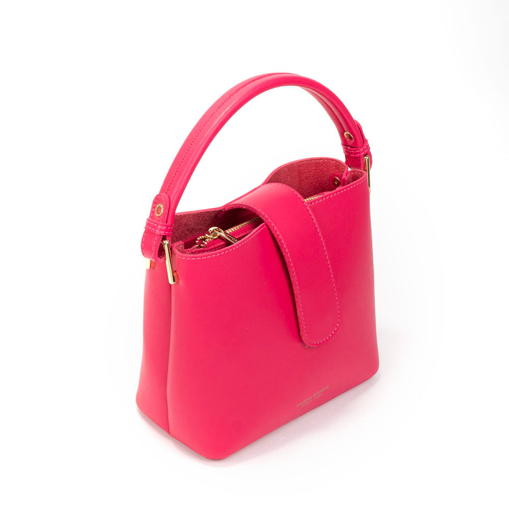 Wendy Bucket Bag - Fuchsia Pink