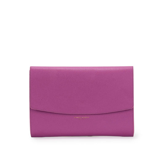 Renee Clutch Bag - Mauve Silver
