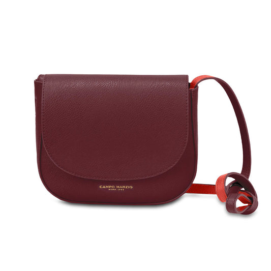 Kym Saddle Bag - Plum Tangerine Tango