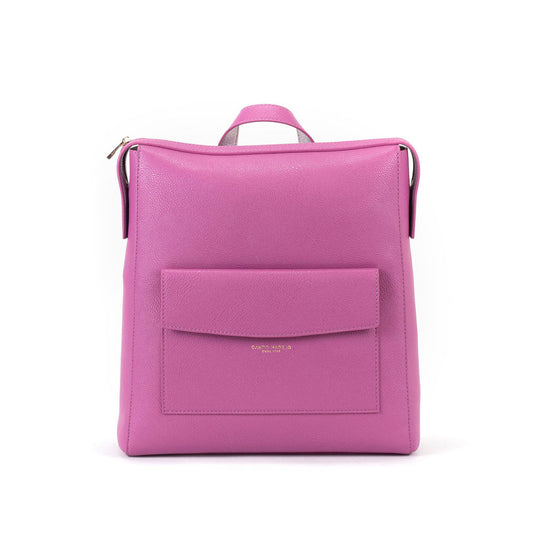 Sharon Backpack Bag - Mauve Silver