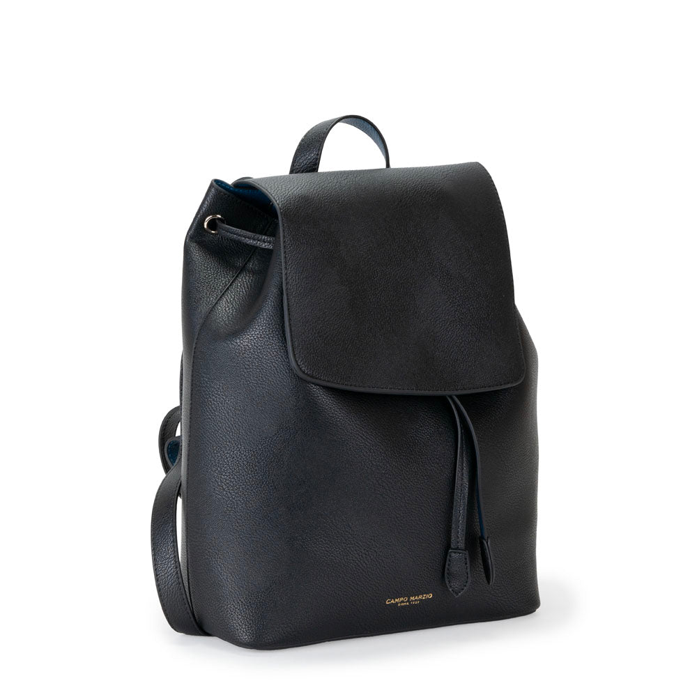 Keira Backpack - Black Lapis Blue