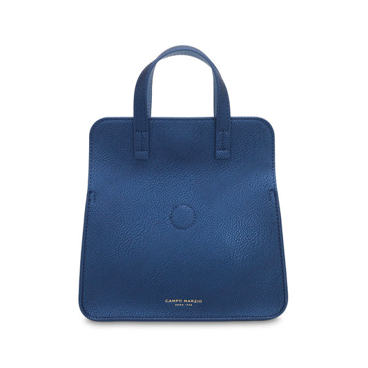 Greta Handbag Metalic Blue