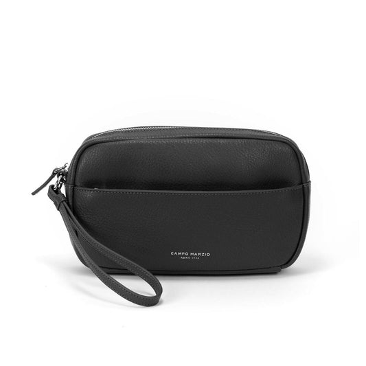 Taipei Pochette - Black Lapis Blue