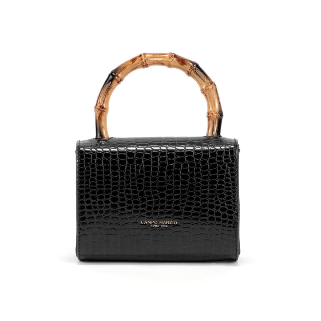 Bamboo Mini Bag - Black