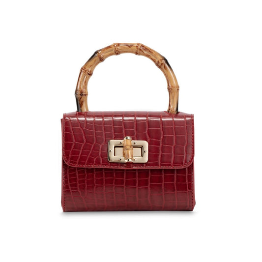 Bamboo Mini Bag Flame - Scarlet