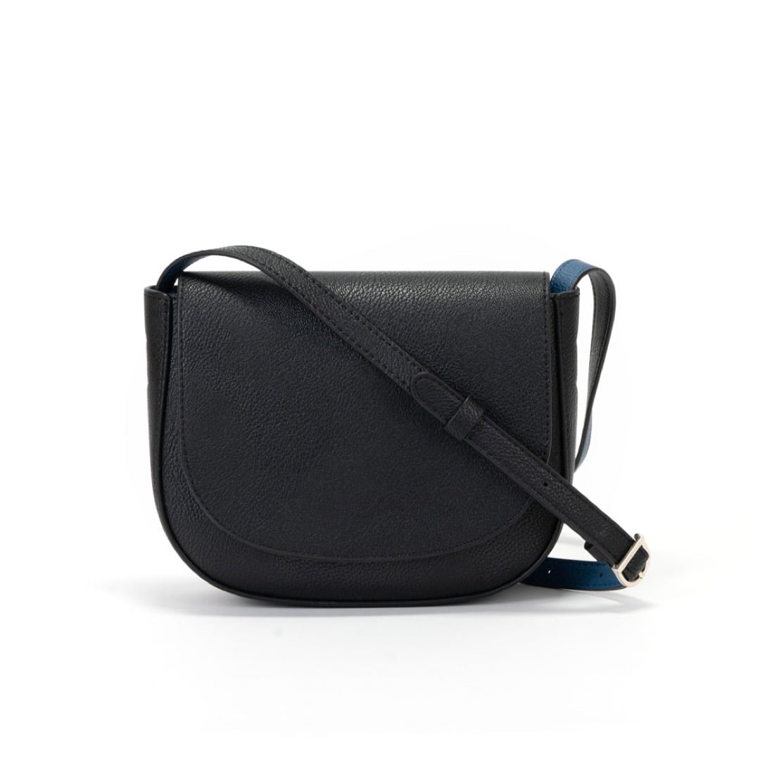 Rachel Mini Bag - Black Lapis Blue