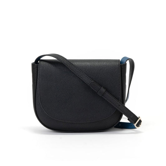 Rachel Mini Bag - Black Lapis Blue