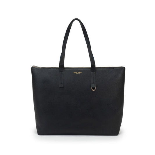 Winona Shopping Bag - Black Lapis Blue