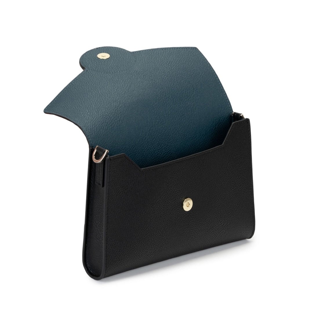 Phoebe Clutch Bag - Black