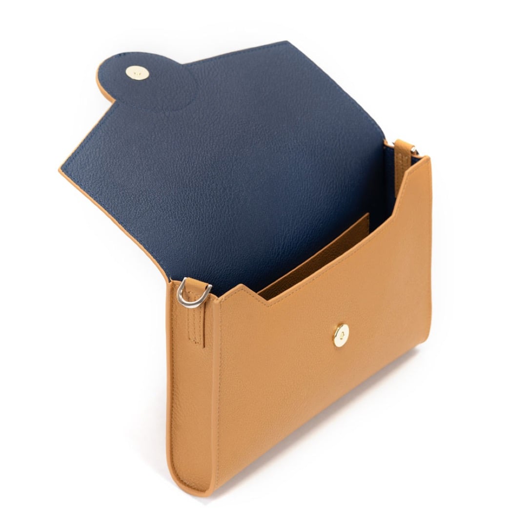 Phoebe Clutch Bag - Yellow