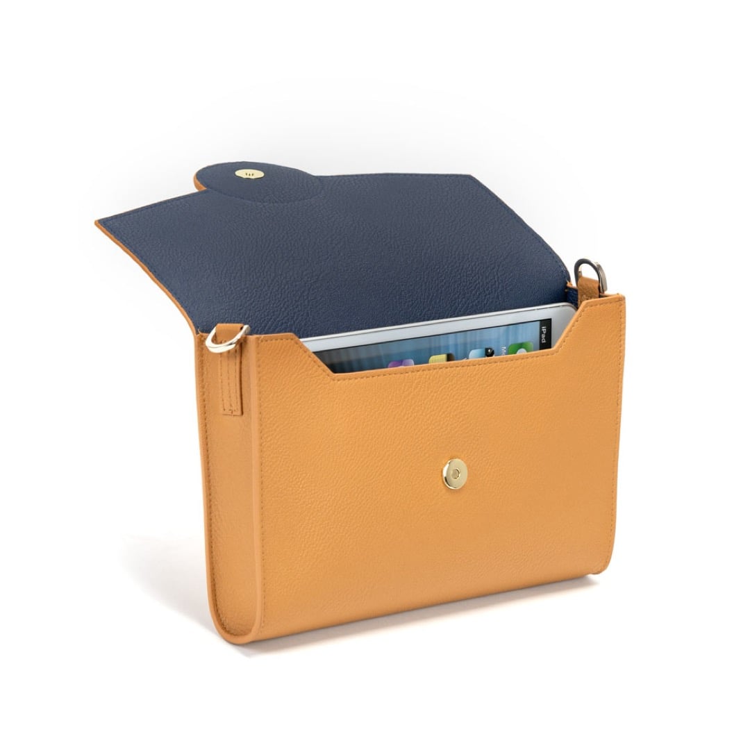 Phoebe Clutch Bag - Yellow