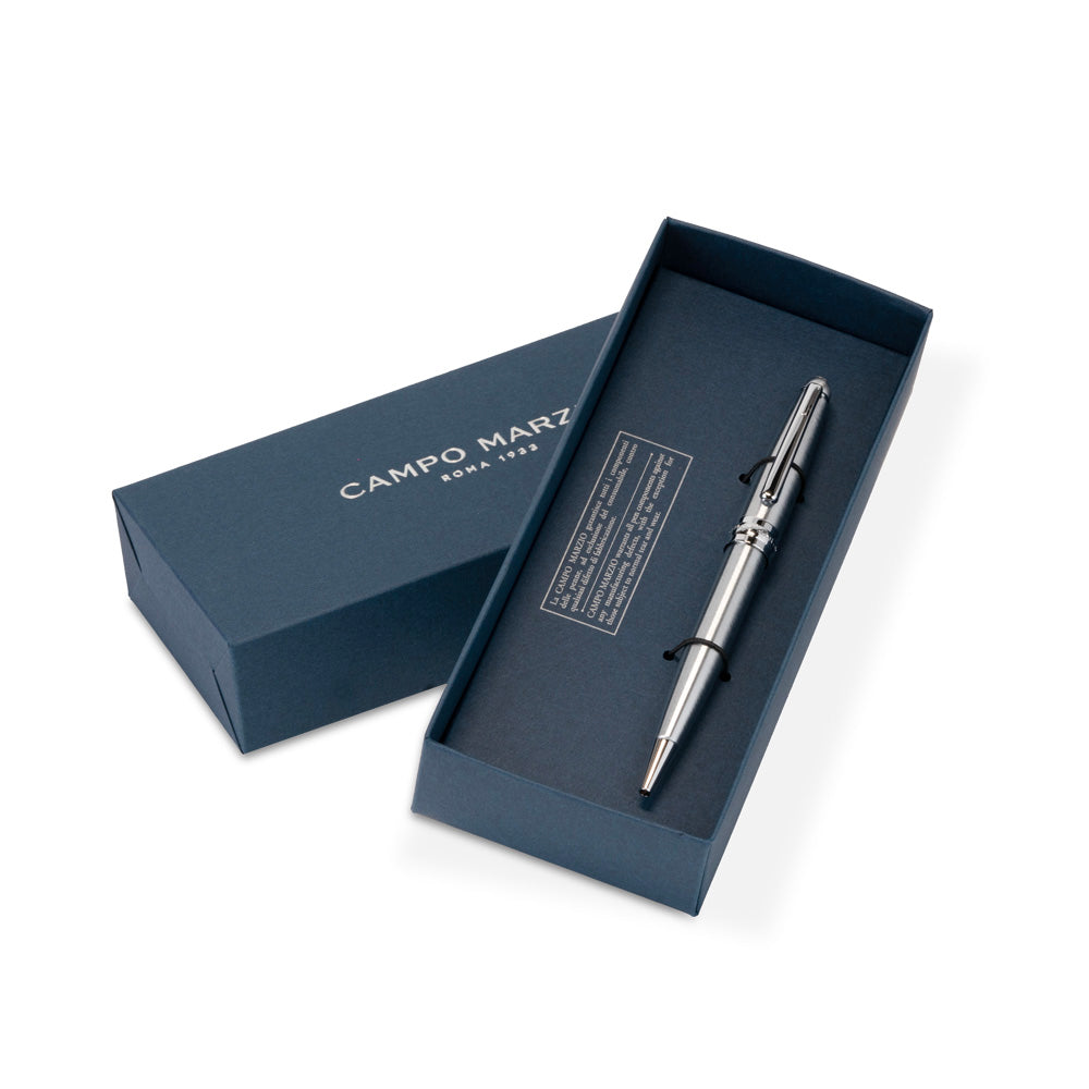 Minny Big Ballpoint Pen Silver